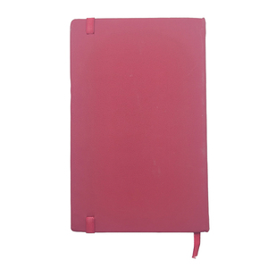 Carnet de notes relié cousu en cuir PU de haute qualité, format A5, rouge, avec bande élastique, pour les cours et les devoirs universitaires - Product Image 4