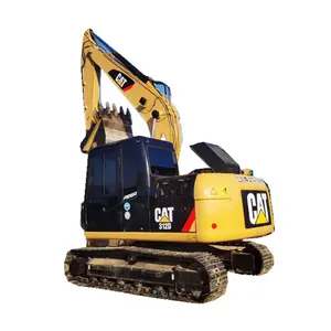几乎新的12吨猫312D挖掘机便宜二手猫挖掘机
