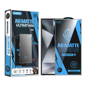 ฟิล์มกันรอยหน้าจอแบบกระจกนิรภัยใสแบบด้านขอบเงา สำหรับ Samsung S24 Ultra - Product Image 1