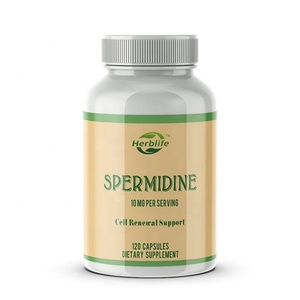 Suplemento de Espermidina OEM Más Potente Que el Extracto de Germen de Trigo para la Membrana Celular, la Salud de los Telómeros y el Envejecimiento - Product Image 1