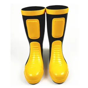 Good quality sells well stab proof cheap anti-stab rubber mining boots