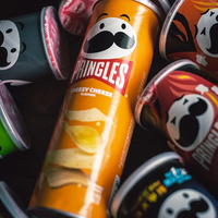 Pringles Chips Collations exotiques professionnelles Chaîne d'approvisionnement Pringles Chips de pommes de terre Collations alimentaires
