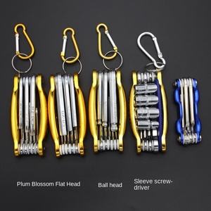 Juego de Llaves hexagonales plegables Destornilladores multifunción Juego de Herramientas Portátiles hexagonales - Product Image 5