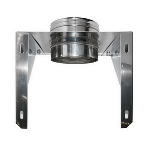 Tubo de combustión DN 160 Soporte de pared para tubo de acero inoxidable 316 Accesorios de fundición pulida Aplicación química 3A Modelo de cabezal estándar - Product Image 1