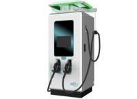 Station de recharge rapide DC modulaire SCU 240 kW avec stockage d'énergie pour les dépôts de bus électriques