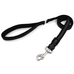 Guinzaglio in schiuma Comfort guinzaglio per cani regolabile 100 a 160cm di notte riflettente corda da passeggio leggera con anello D in acciaio inox - Product Image 5