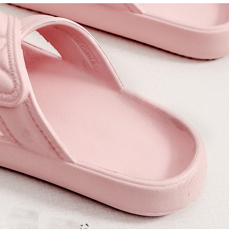 Womens Slippers Beach Slides Men's Thick Sole Indoor Bathroom Slipper for Men