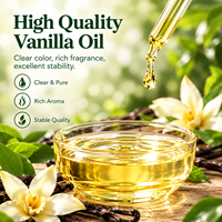 Huile parfumée à la vanille à parfum intense et longue durée pour la fabrication de bougies et de parfums en vrac de 1 kg
