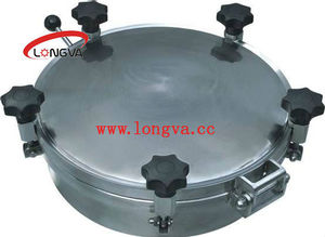 20-дюймовая санитарная 304 из нержавеющей стали 316L крышка люка для резервуара высокого давления - Product Image 6