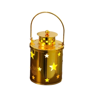 Décoration musulmane du Ramadan, petite lanterne à LED, lumières Eid Mubarak <span class=keywords><strong>pour</strong></span> la maison, Eid Al-Fitr <span class=keywords><strong>Aid</strong></span> Moubarak, décoration creuse <span class=keywords><strong>pour</strong></span> fête - Product Image 6