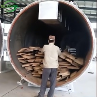 Four de séchage à air chaud pour charbon de gros d'usine Chambre de séchage en bois