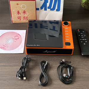 Reproductor de CD Portátil Retro con Altavoz Bluetooth, Reproductor de MP3 Discman, Reproductor de Audio USB con Control Remoto para el Hogar, Escritorio y Computadora Portátil - Product Image 5