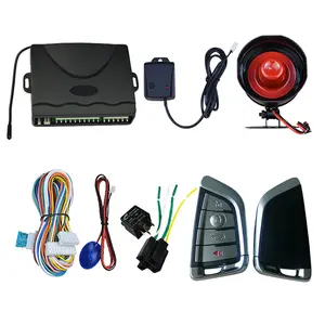 Factory Wholesale 24V Universal Auto Burglar Alarm Protection Security System Remote Control Door Lock Vehicle