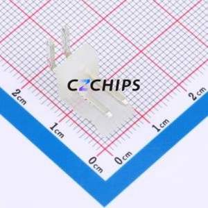 3.96-2AWT Wire-to-Board Pin Header Bent Lead Through Hole,P=3.96mm Connector 1x2P 3.96mm Right Angle Insert 2P - Product Image 1