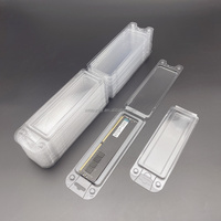 Boîte de présentation en plastique transparent pour carte mère, emballage individuel pour RAM Crucial DIMM DDR4 DDR5