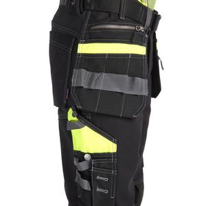 BLAKLADER - 179413709933C150 Hi-Vis <b>trousers</b> with <b>stretch</b> <b>Black</b>/Yellow - EAN 7330509767290 HI-VIS WORKWEAR - Product Image 4