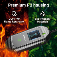 Type2 16A 32A Sortie Réglable 7KW Portable EV Chargeur pour Véhicule Électrique