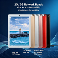 Tablette 3G bon marché OEM avec double carte SIM et Wi-Fi, écran 10,1 pouces, tablette Android PAD MTK Quad Core PC, 3000 mAh