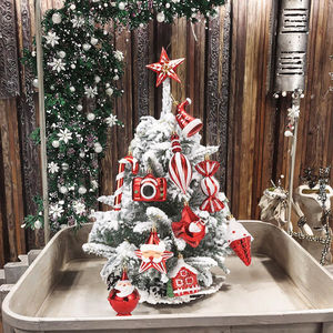 2 Paires de pendentifs en plastique Santa Candy Cane <span class=keywords><strong>pour</strong></span> arbre de Noël Décoration de fête de Noël Nouvel An Cadeau - Product Image 2