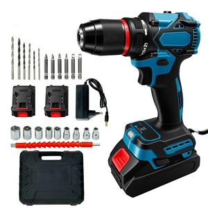 Perceuse à percussion sans balai rechargeable portable adaptée à plusieurs scénarios Prix de gros d'usine SupportOEM ODM de haute qualité - Product Image 1
