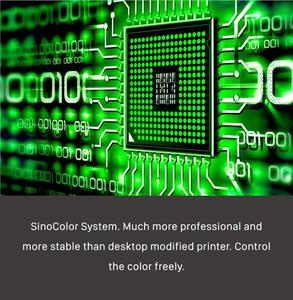 Bút In Khổ A3 2 Đầu I1 Mực Trắng 1440Dpi Vỏ Điện Thoại Gỗ Kim Loại Da Bút In Phẳng Led Uv Khổ Lớn Xoay Được - Product Image 2