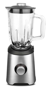 Blender à café en acier inoxydable, blender de table 2 en 1 avec pot en verre, blender de table - Product Image 1
