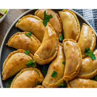 Machine automatique à empanadas, machine à former des pâtisseries farcies à haut rendement, ligne de production de tourtes à la viande, équipement alimentaire commercial