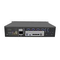 Servidor en Rack BKHD Xeon E5 V4 2U, 4 LAN 2.5G, 6 COM, DDR4, NVMe, Servidor de Red Industrial