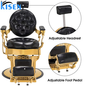 Nueva Silla Moderna para Salón de Belleza, Silla de Peluquería de Lujo con Rotación de 360 Grados, Colores Personalizables - Product Image 4