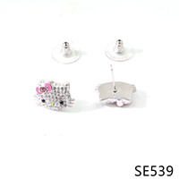 BLLYF133-TE Anting-anting gantung minimalis yang mencolok dengan pengait daun telinga, aksesori unik.