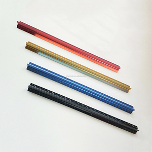Règle triangulaire architecturale en acier inoxydable et aluminium à 3 faces, 6 et 12 pouces, avec échelle métrique, personnalisée par l'usine Orientools - Product Image 5