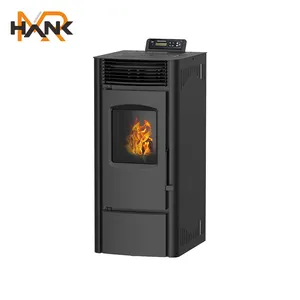 Indoor Usage Wood Pellet Fireplace Stoves With WIFI Control