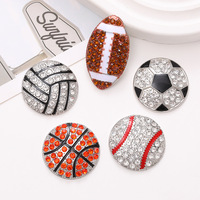 Breloques de chaussures en métal motif ballon de football, sphères à motifs noir et blanc pour sandales de sport perforées et accessoires de téléphone portable