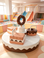 Moetry - Carrousel de jeu souple sur le thème des bonbons, design personnalisé, équipement de terrain de jeu intérieur pour tout-petits, idéal pour les parcs d'attractions