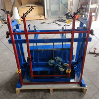Machine manuelle de fabrication de blocs autobloquants 1500 pièces/8h pour pavés creux et briques de bordure