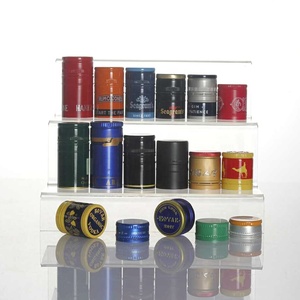 Không Bơm Lại Whisky Whisky Gin Vodka Nhôm Chụp Trên Nắp Vít Nắp Nhựa Cho Chai Thủy Tinh - Product Image 3