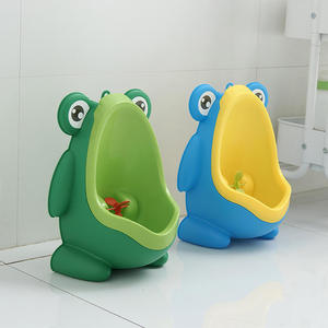<span class=keywords><strong>Urinoir</strong></span> mural en plastique pour enfants en forme de <span class=keywords><strong>grenouille</strong></span> mignon, avec moulin à vent rotatif et design antidérapant - Product Image 3