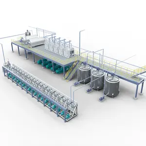 Máquina de separação de amido de batata, máquina centrífuga de peneira de amido de batata, projeto turnkey