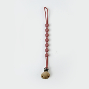Masticare allattamento dentizione catena succhietto per il capezzolo supporto staffa morsetti Silicone perline ciuccio catena per bambini ciuccio - Product Image 3
