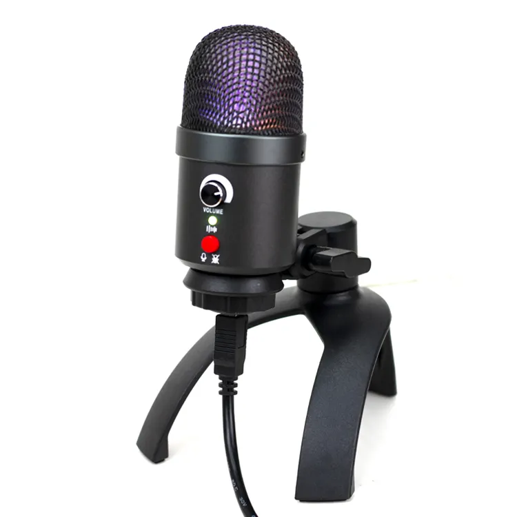 2022 Factory New Style Microphone Wireless Professional Voice Recording Gaming Studio BT Wireless Usb Condenser Microphone