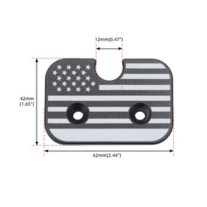 Aluminum Alloy Sun Visor <b>Clips</b> For Dodge Ram 1500 2019-2026 <b>Clip</b> On Type A Pair - Product Image 2