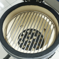 Grill Kamado en céramique portable sur mesure EGG KAMADO 13 pouces pour barbecue au charbon de bois, fumoir, cuisson extérieure et pique-nique - Vente en gros