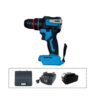 Perceuse à main rechargeable 21V 10mm à changement rapide de mandrin, tournevis électrique multifonctionnel pour le perçage mural