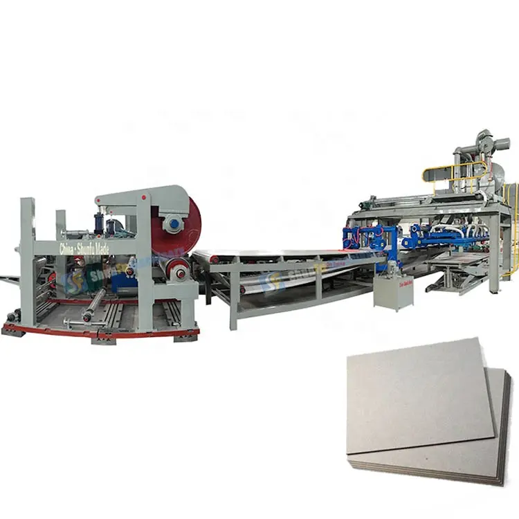 自動乾燥クラフト段ボール板紙紙製品製造装置機械