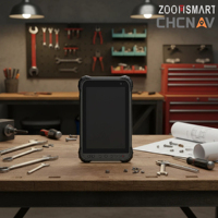 Tablette de navigation industrielle ZoomSmart à précision centimétrique, GPS submétrique, contrôleur de données LT, Android 10, 8 pouces