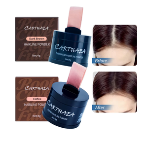 Poudre de coloration capillaire format voyage pour couvrir les racines grises - Product Image 1
