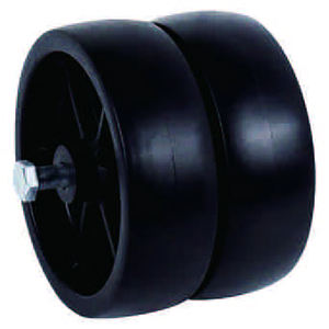 1BJY-JW-02 Capacité 2000LBS Pièces de remorque Roue pivotante de remplacement Accessoires de remorque avec goupille - Product Image 4