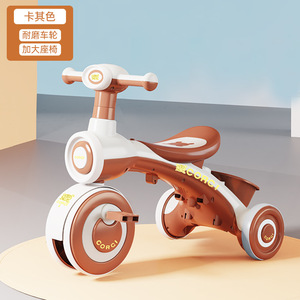 Tricycle Corgi pour enfants avec pare-soleil et roues en mousse, pour enfants de 2 à 4 ans, jouet vélo poussette - Product Image 6