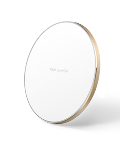 Caricatore Wireless <span class=keywords><strong>Universale</strong></span> Veloce e Intelligente 15W, Portatile, Sottile, Rotondo con Luce LED, Caricatore da Scrivania per <span class=keywords><strong>Telefono</strong></span> - Product Image 4