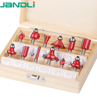 Lot de 100 fraises en carbure pour défonceuse, queue de 1/8 po, fraises solides pour le travail du bois